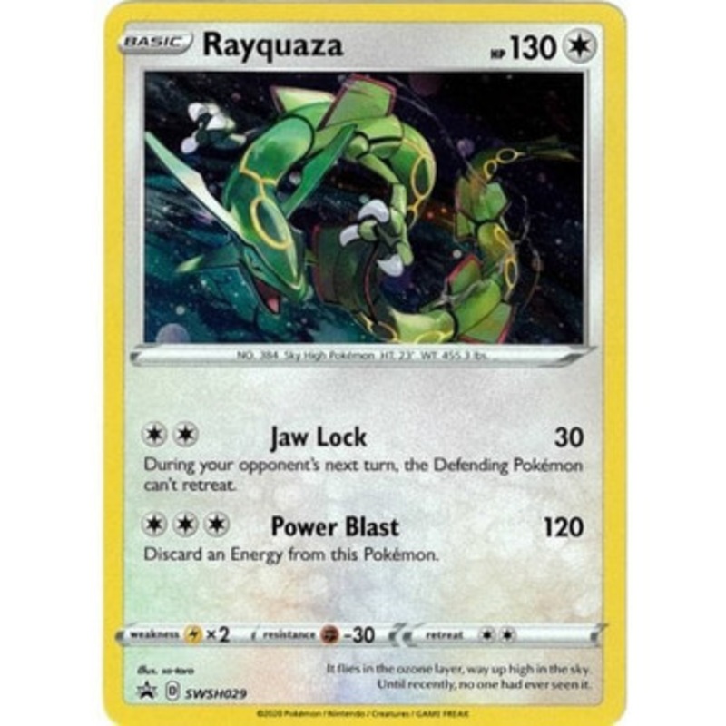 Sword & Shield Promo SWSH029 Rayquaza