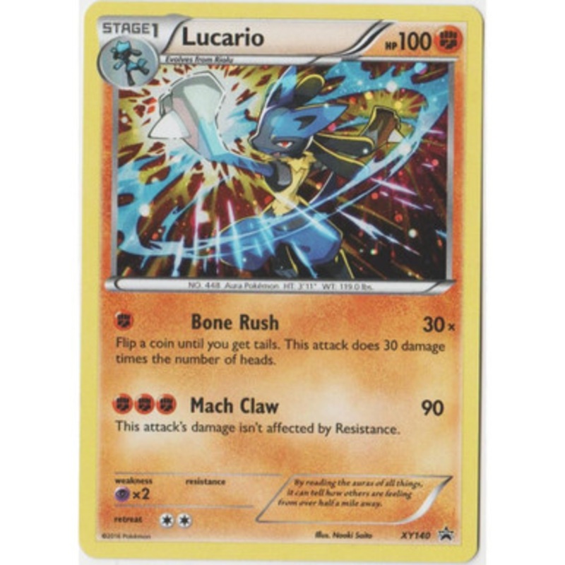 X&Y Promo XY140 Lucario
