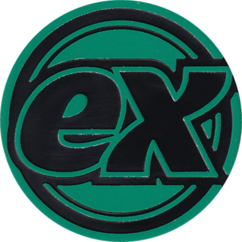 Black & Green Oversized ex Coin