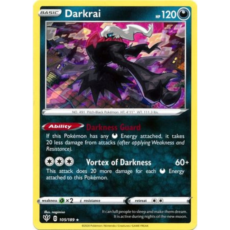 Darkness Ablaze 105/189 Darkrai (Non-Holo)