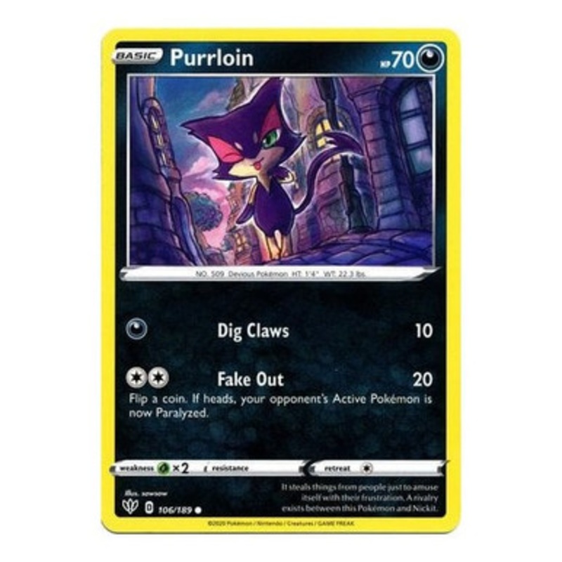 Darkness Ablaze 106/189 Purrloin