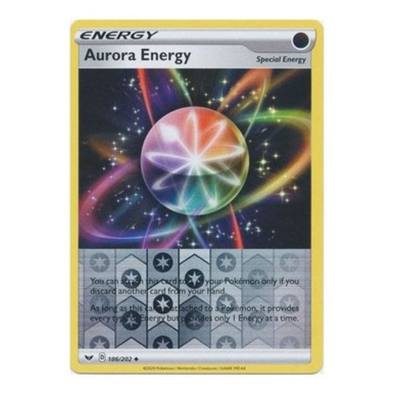 Sword & Shield (Base) 186/202 Aurora Energy (Reverse Holo)