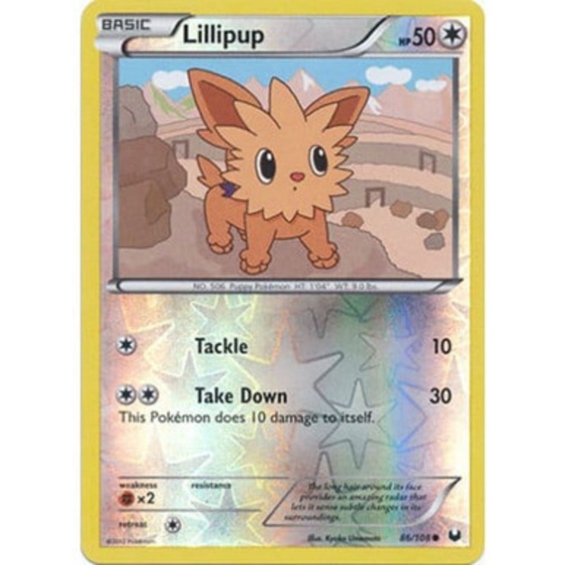 Dark Explorers 86/108 Lilipup (Reverse Holo)