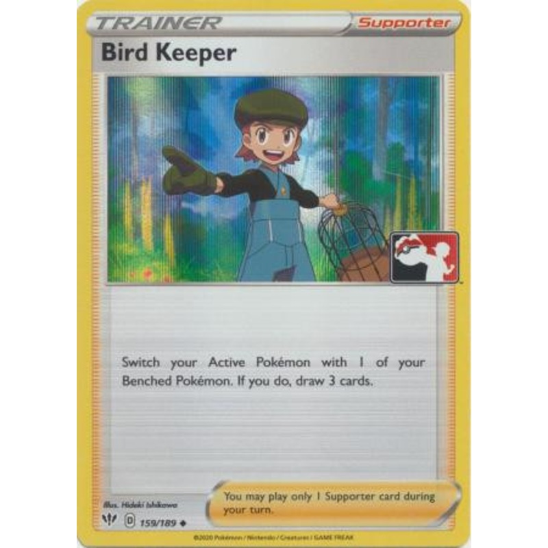 Darkness Ablaze 159/189 Bird Keeper (Prize Pack League Promo Holo)