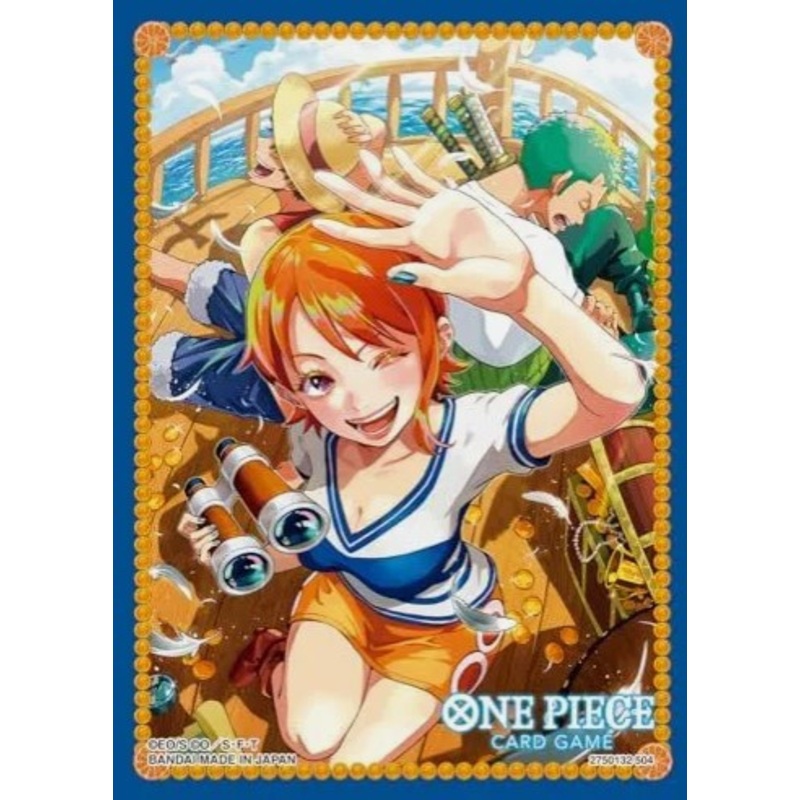 One Piece Card Game: Official Sleeve 8 – Nami