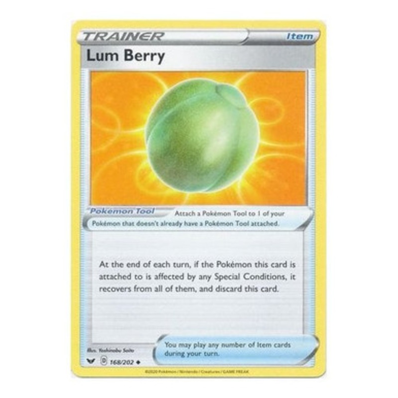 Sword & Shield (Base) 168/202 Lum Berry