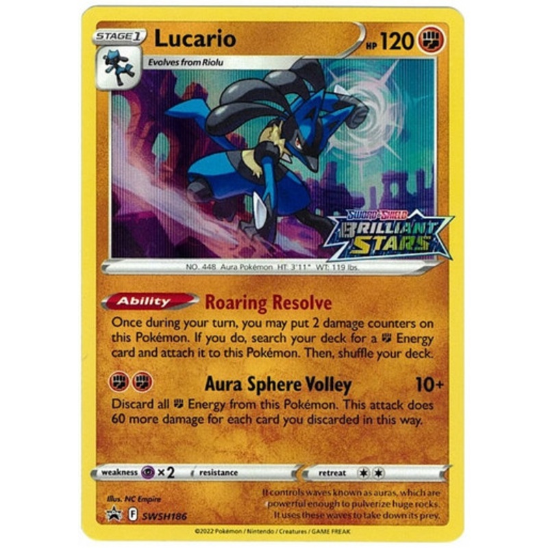 Sword & Shield Promo SWSH186 Lucario