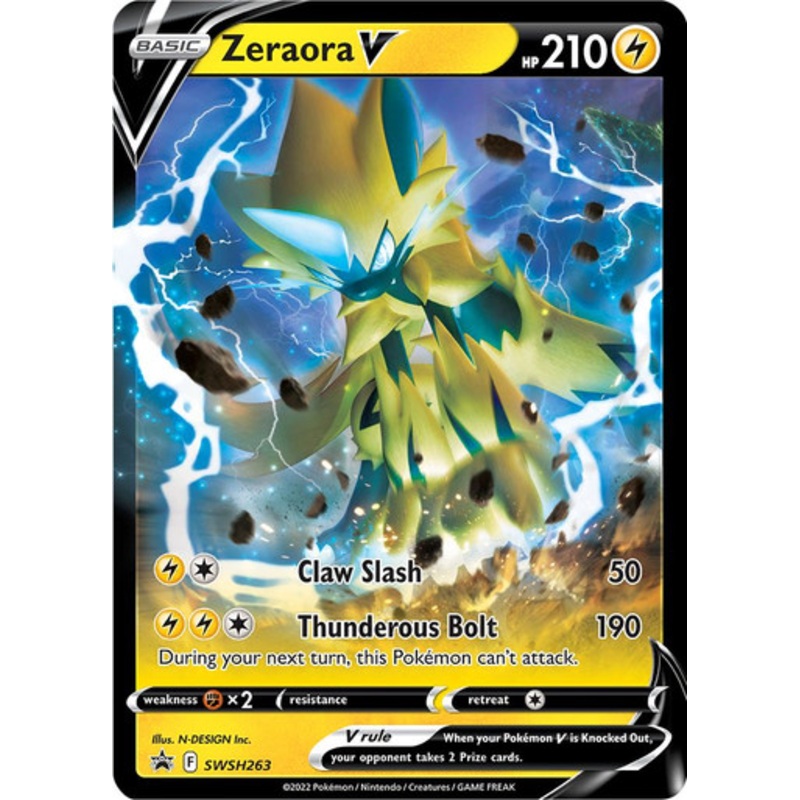 Sword & Shield Promo SWSH263 Zeraora V