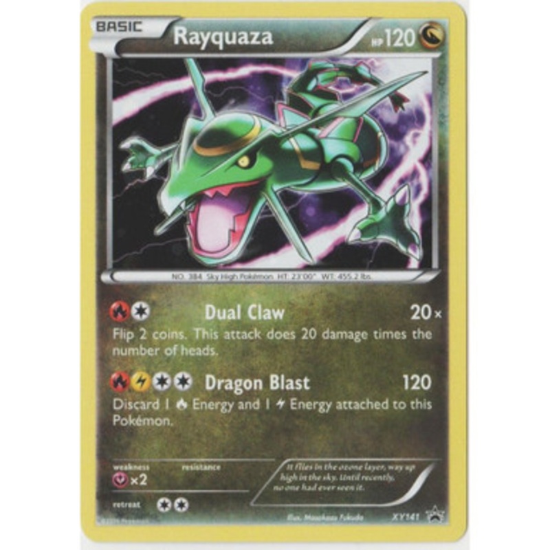 X&Y Promo XY141 Rayquaza