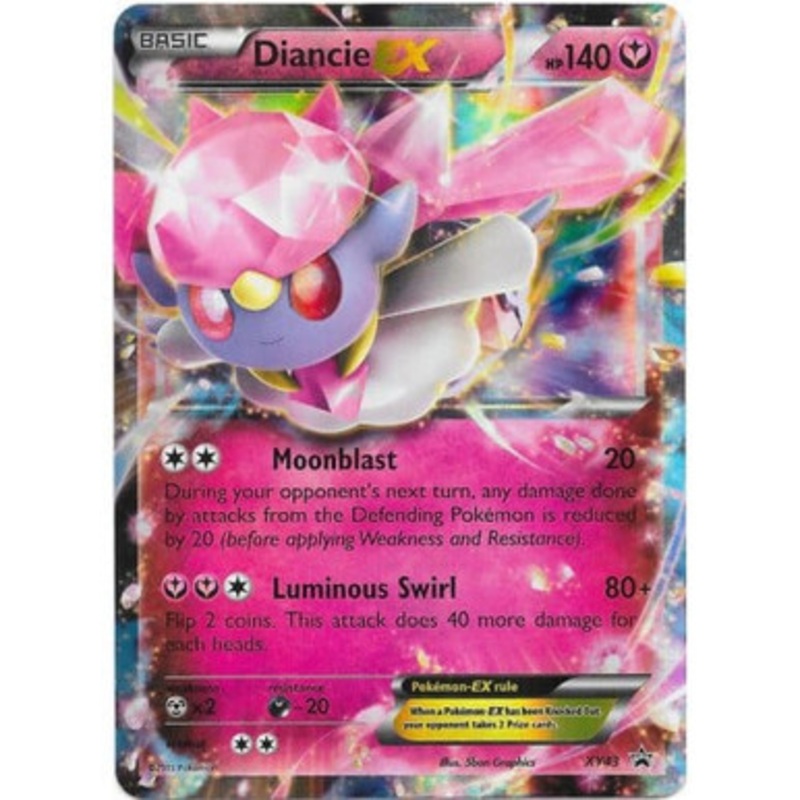 X&Y Promo XY43 Diancie EX