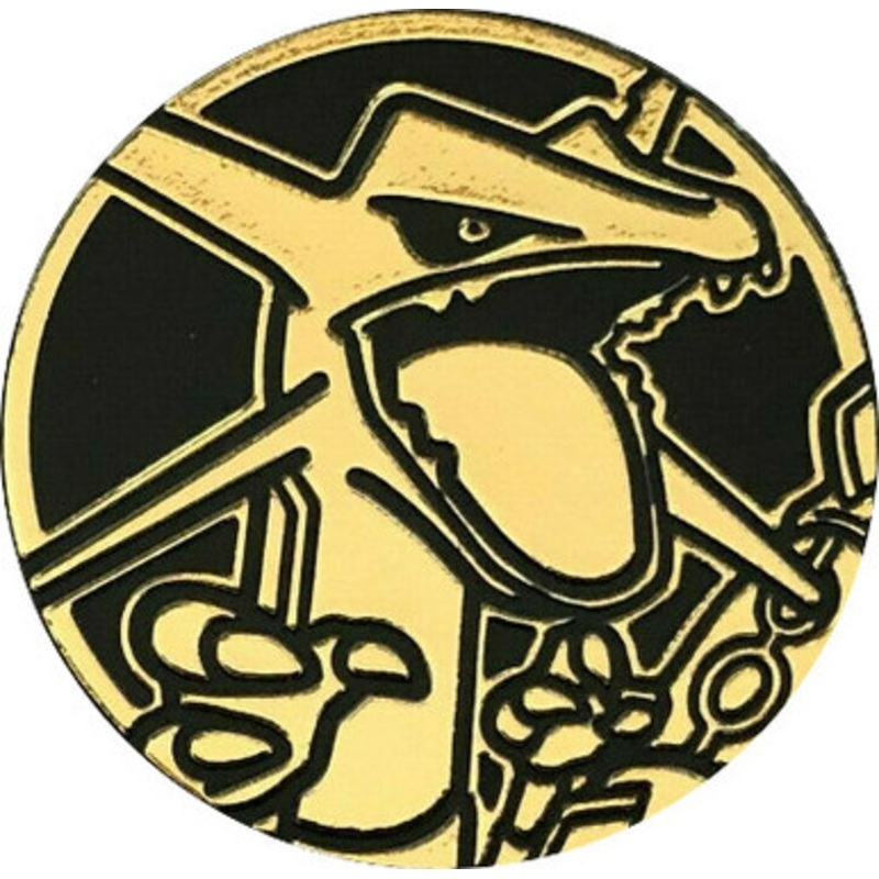 Black & Gold Clear Rayquaza Oversized Coin