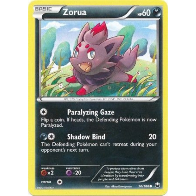 Dark Explorers 70/108 Zorua