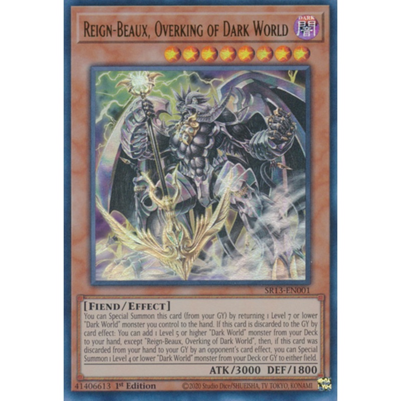 SR13-EN001 Reign-Beaux, Overking of Dark World