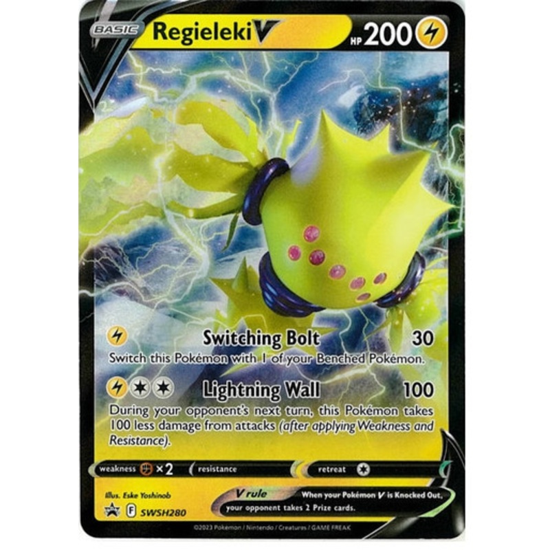 Sword & Shield Promo SWSH280 Regieleki V