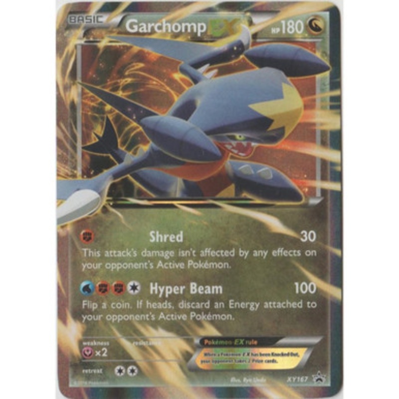 X&Y Promo XY167 Garchomp EX
