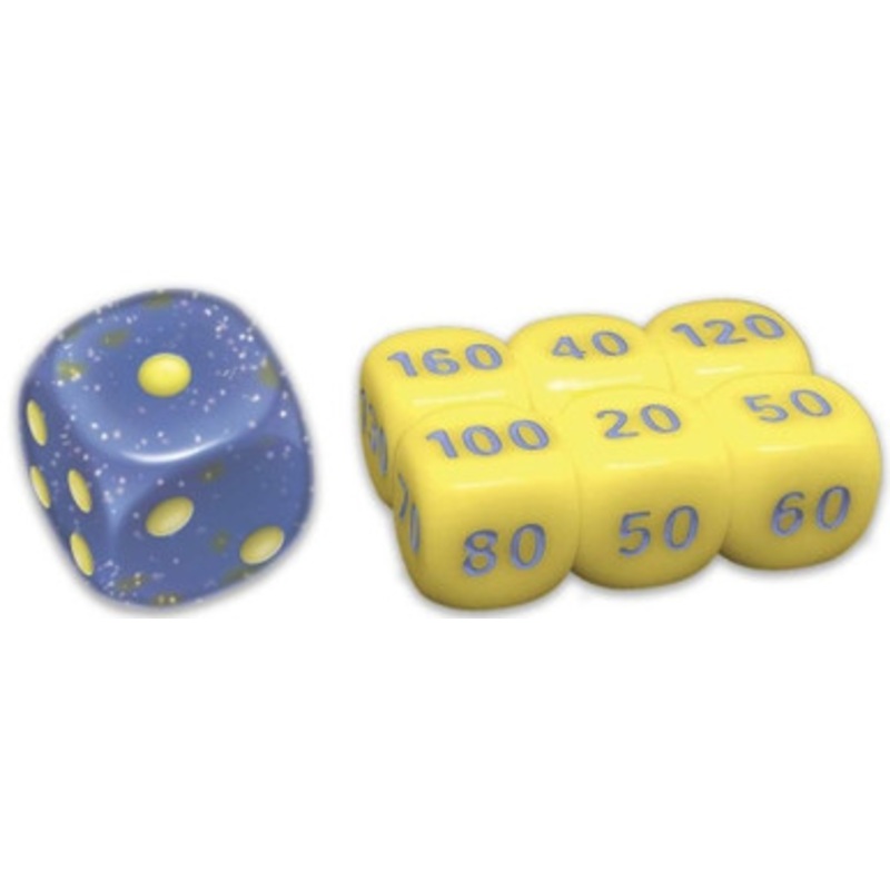 Miraidon League Deck Blue w/ Yellow Die w/ Yellow & Blue (small) Dice