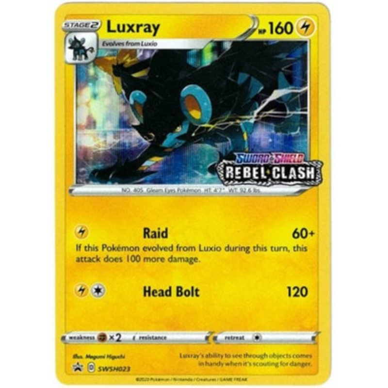 Sword & Shield Promo SWSH023 Luxray