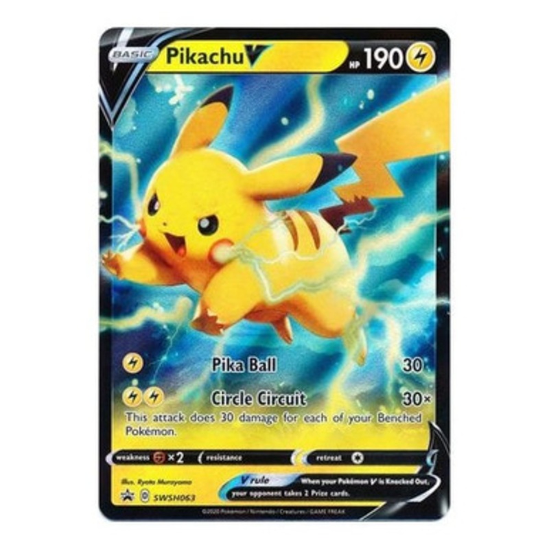 Sword & Shield Promo SWSH063 Pikachu V