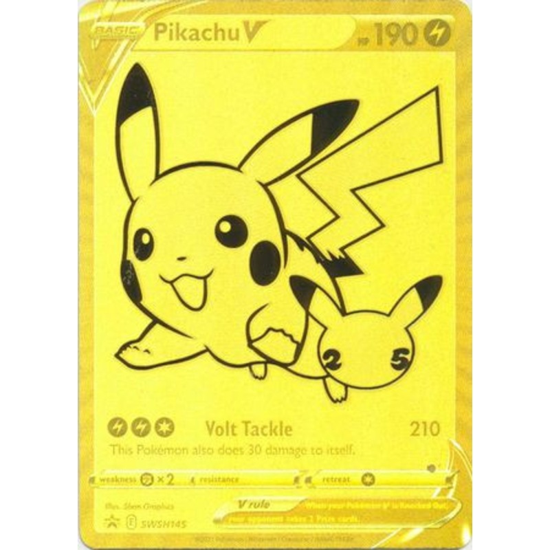 Sword & Shield Promo SWSH145 Pikachu V