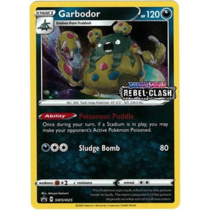 Sword & Shield Promo SWSH025 Garbodor