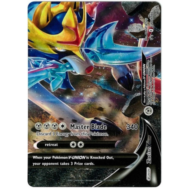 Sword & Shield Promo SWSH166 Zacian V-UNION