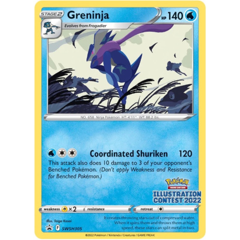 Sword & Shield Promo SWSH305 Greninja