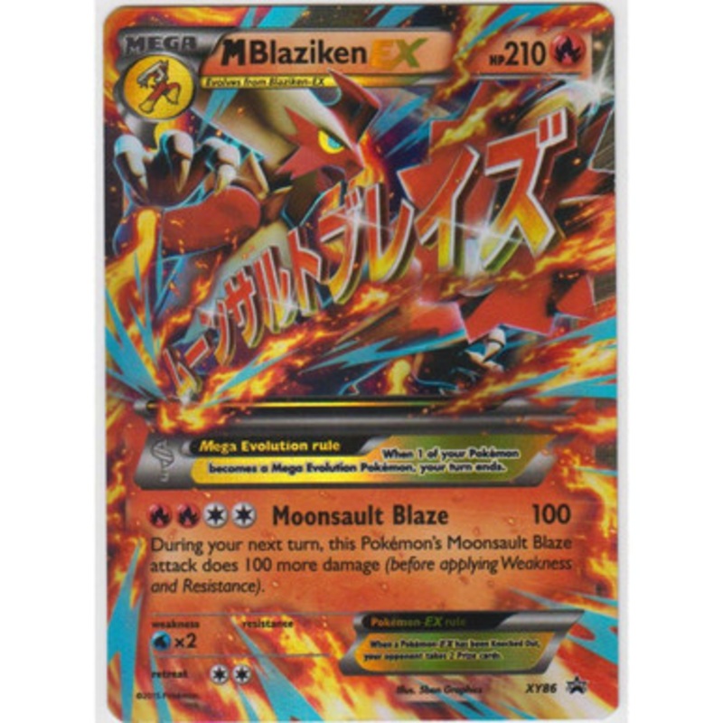 X&Y Promo XY86 M Blaziken EX (Mega)