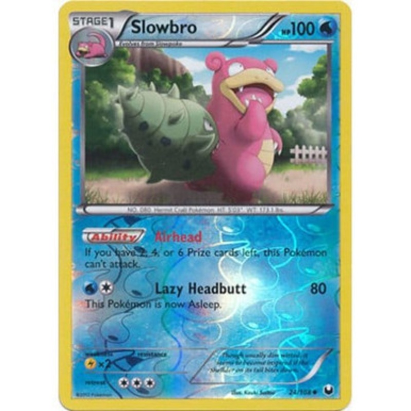 Dark Explorers 24/108 Slowbro (Reverse Holo)