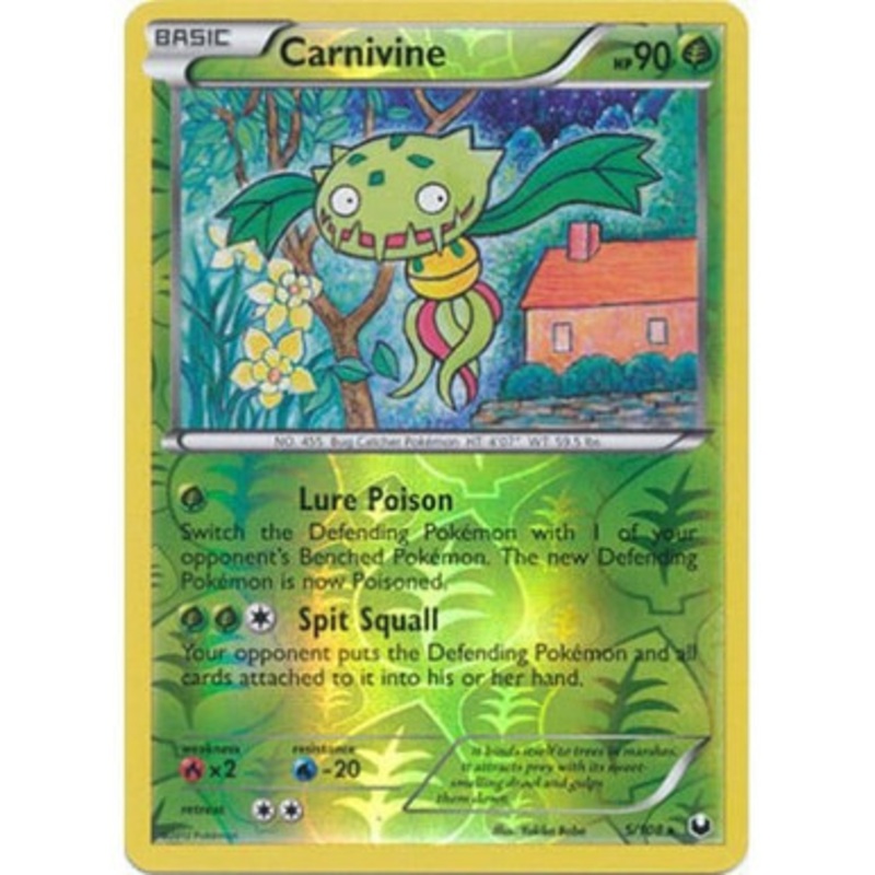 Dark Explorers 5/108 Carnivine (Reverse Holo)