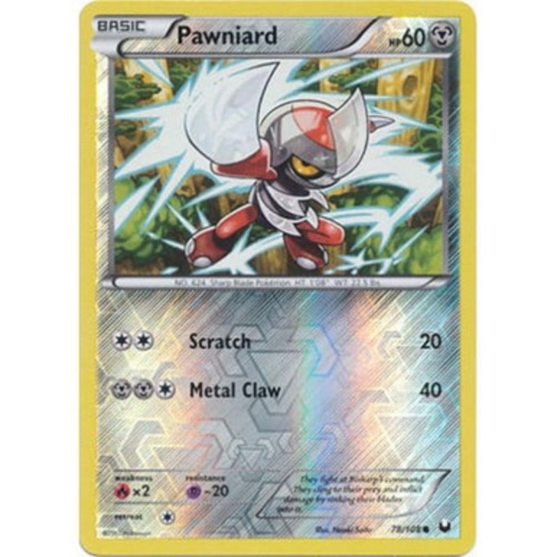Dark Explorers 78/108 Pawniard (Reverse Holo)
