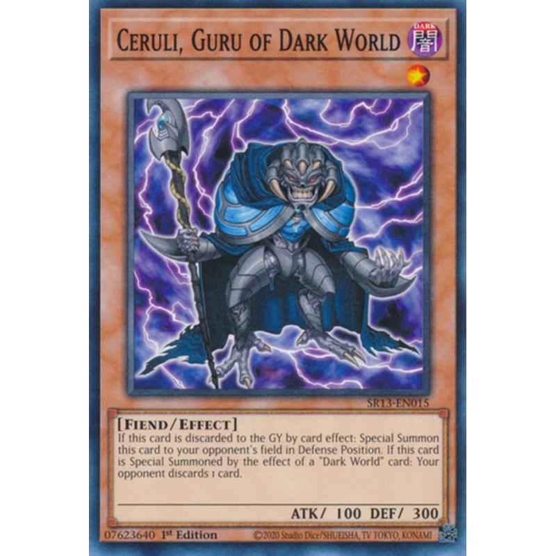 SR13-EN015 Ceruli, Guru of Dark World