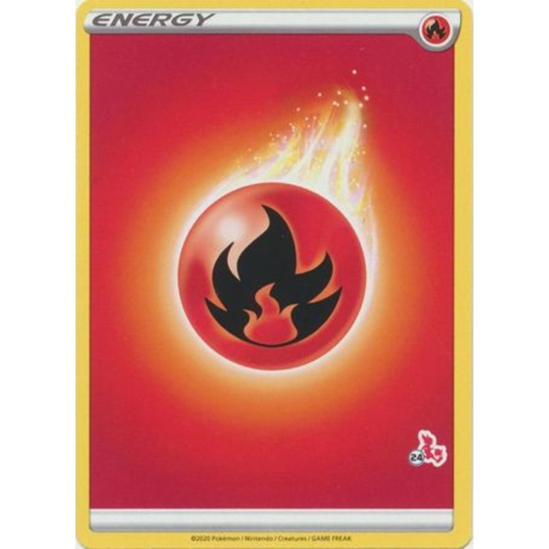 Sword & Shield (Base) EN02 Fire Energy (Cinderace Symbol 24)