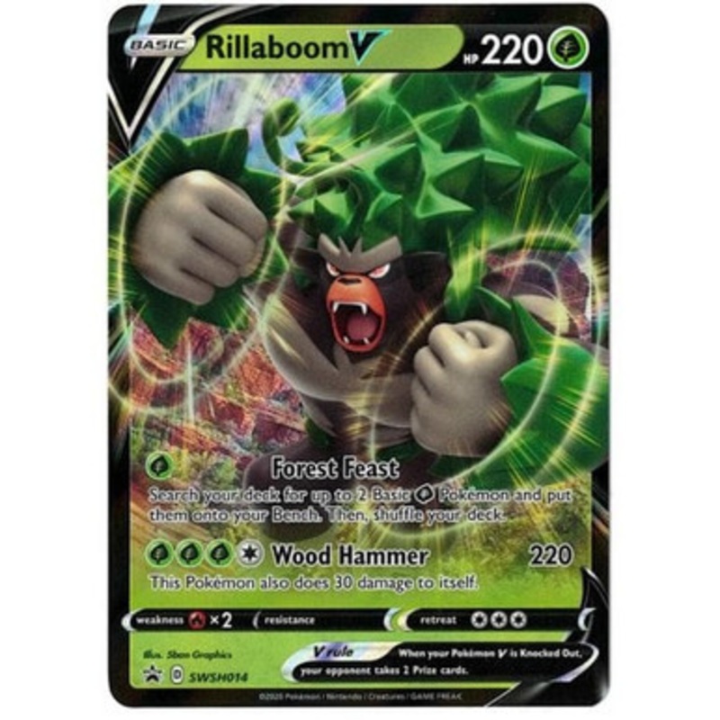 Sword & Shield Promo SWSH014 Rillaboom V