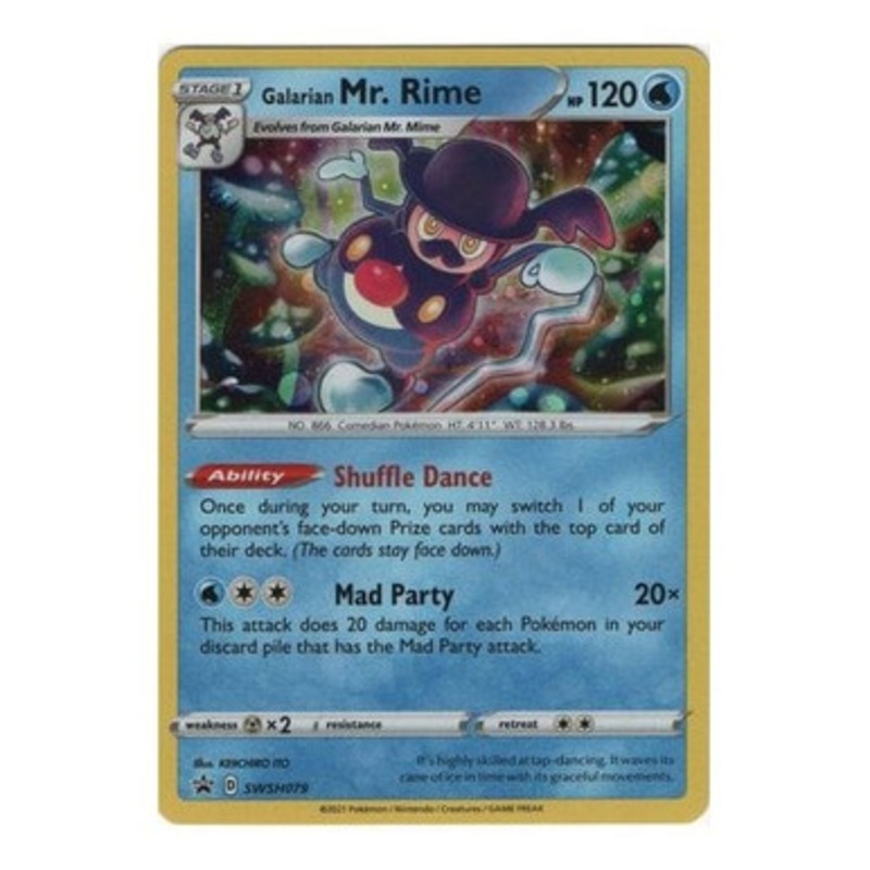 Sword & Shield Promo SWSH079 Galarian Mr. Rime