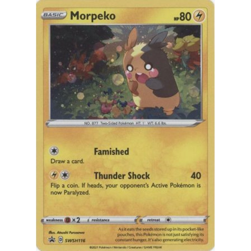 Sword & Shield Promo SWSH116 Morpeko