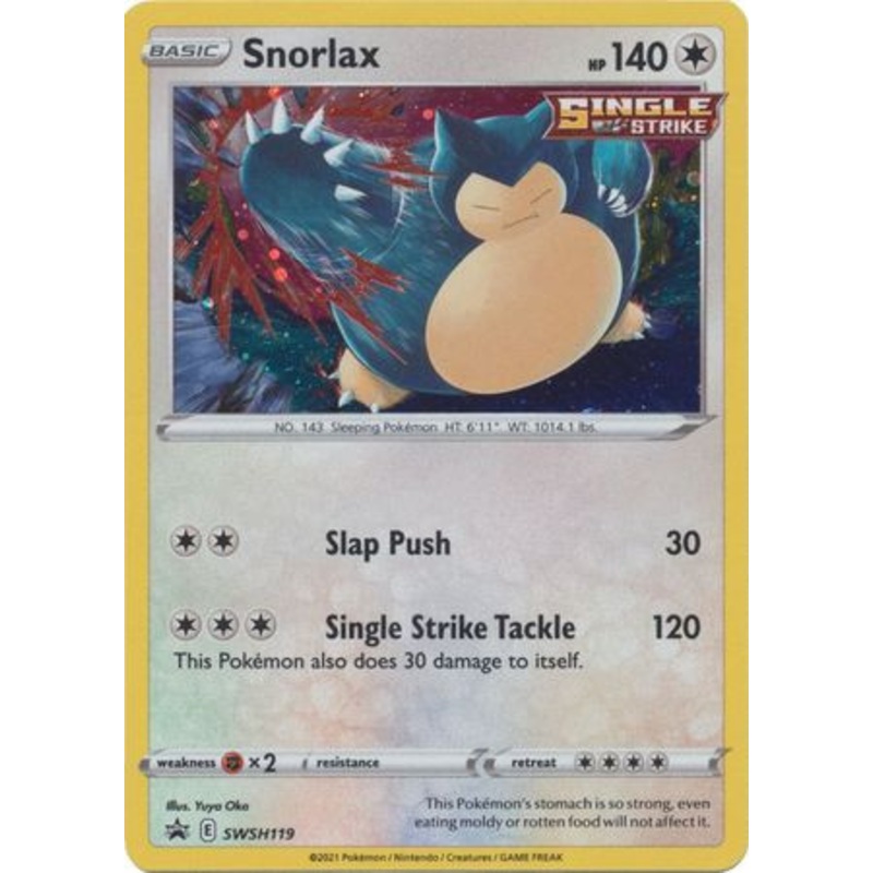 Sword & Shield Promo SWSH119 Snorlax