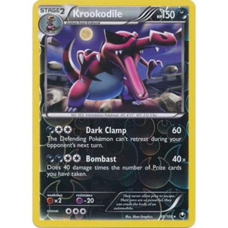 Dark Explorers 66/108 Krookodile (Reverse Holo)