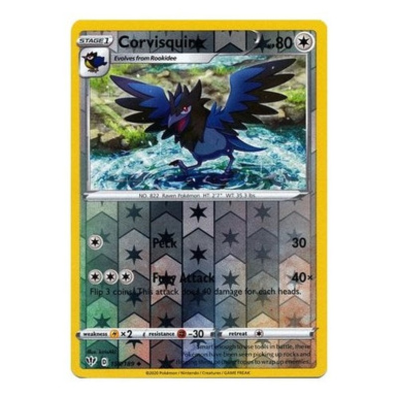 Darkness Ablaze 155/189 Corvisquire (Reverse Holo)