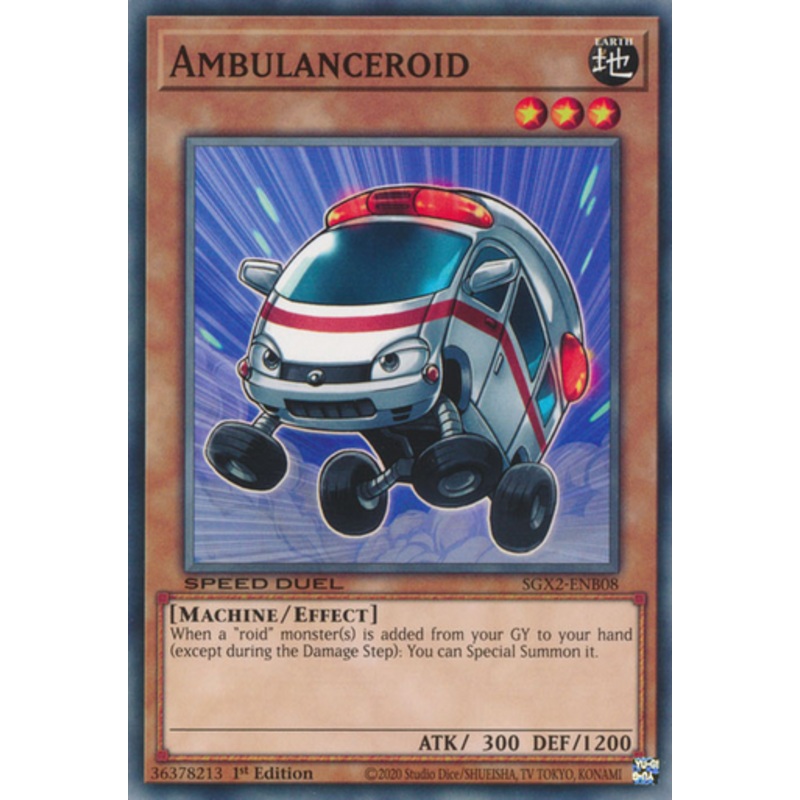 SGX2-ENB08 Ambulanceroid