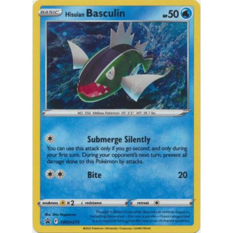 Sword & Shield Promo SWSH273 Hisuian Basculin