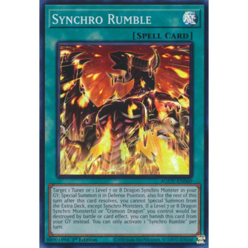 AGOV-EN060 Synchro Rumble