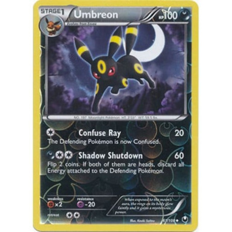 Dark Explorers 61/108 Umbreon (Reverse Holo)