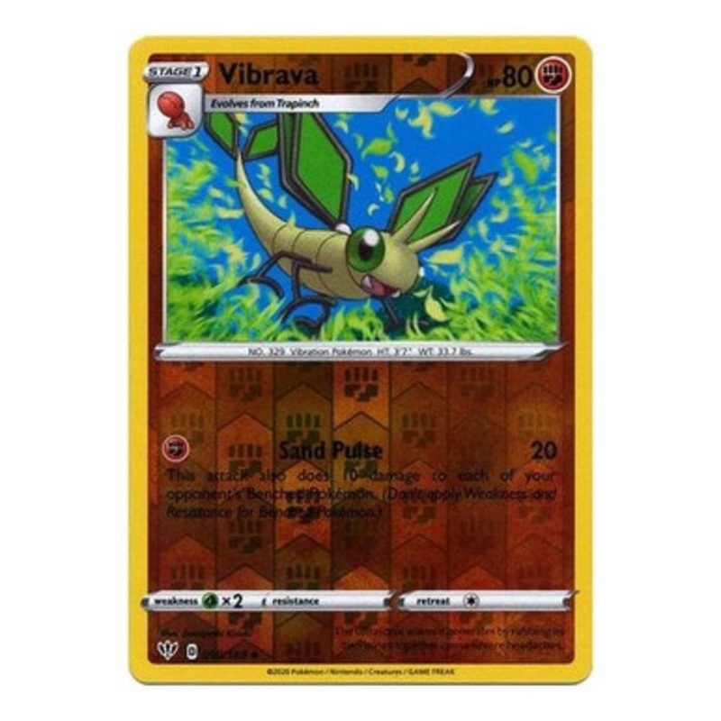 Darkness Ablaze 090/189 Vibrava (Reverse Holo)
