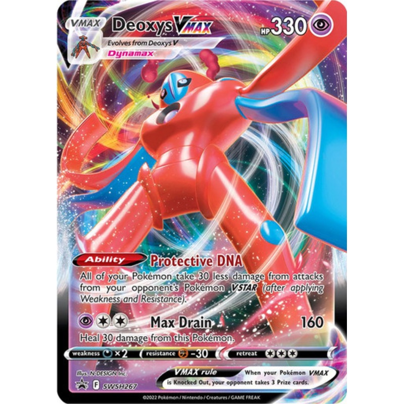 Sword & Shield Promo SWSH267 Deoxys VMAX