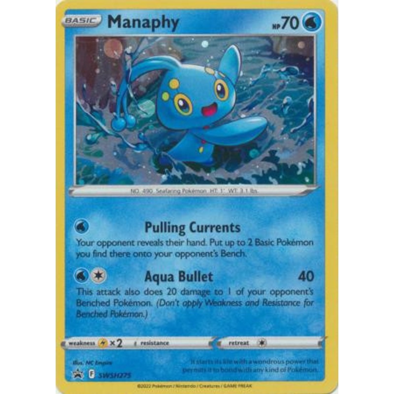 Sword & Shield Promo SWSH275 Manaphy