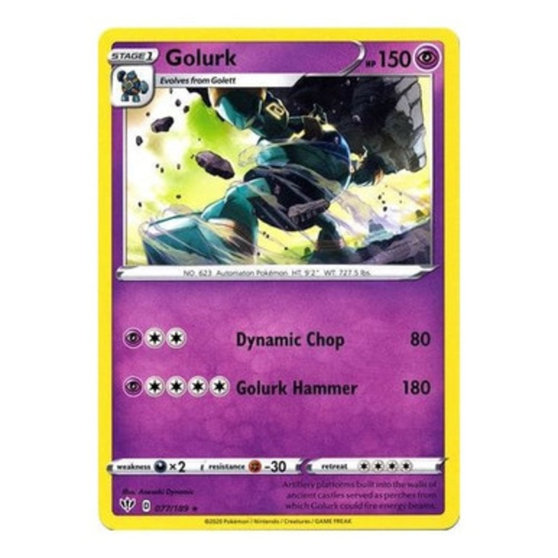 Darkness Ablaze 077/189 Golurk