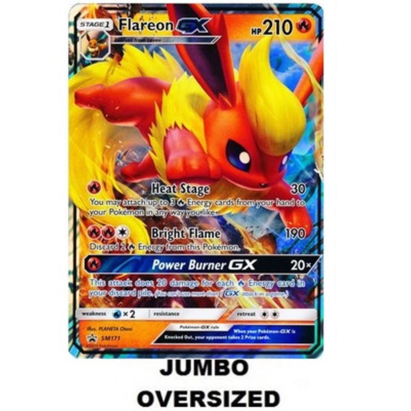 JUMBO Sun & Moon SM171 Flareon GX