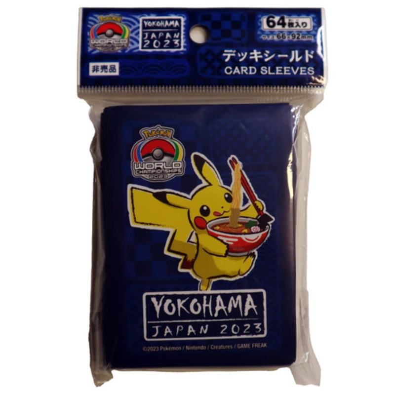 Pokemon Worlds Championships Yokohama 2023 Ramen Pikachu Sleeves (64)
