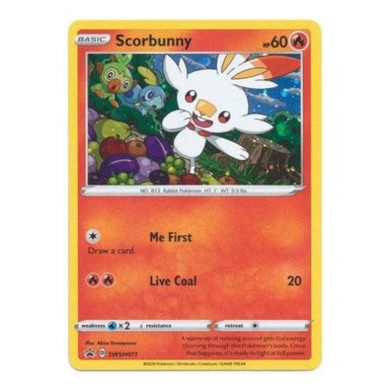 Sword & Shield Promo SWSH071 Scorbunny