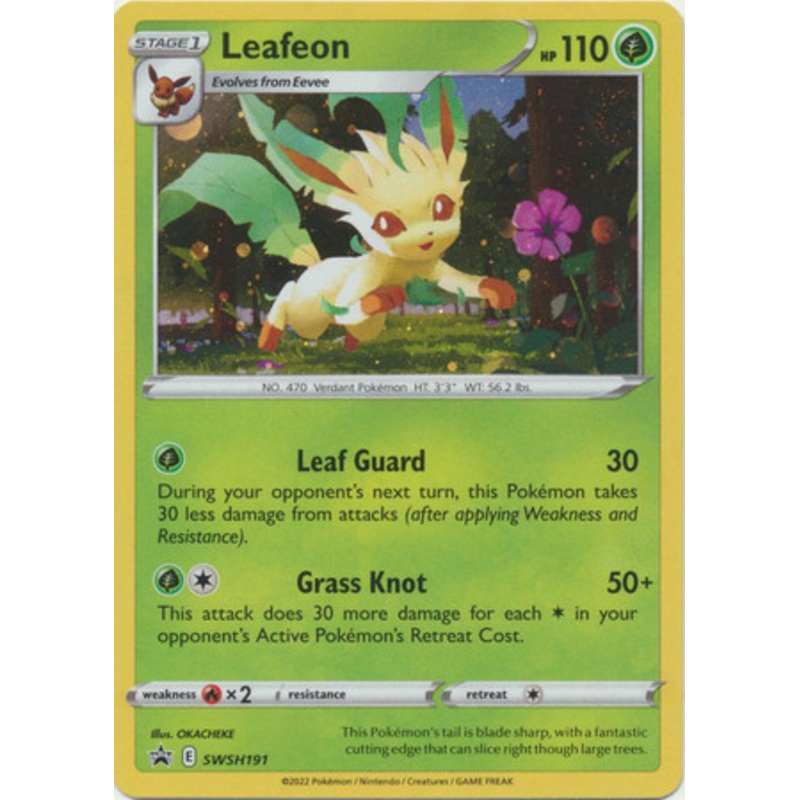 Sword & Shield Promo SWSH191 Leafeon